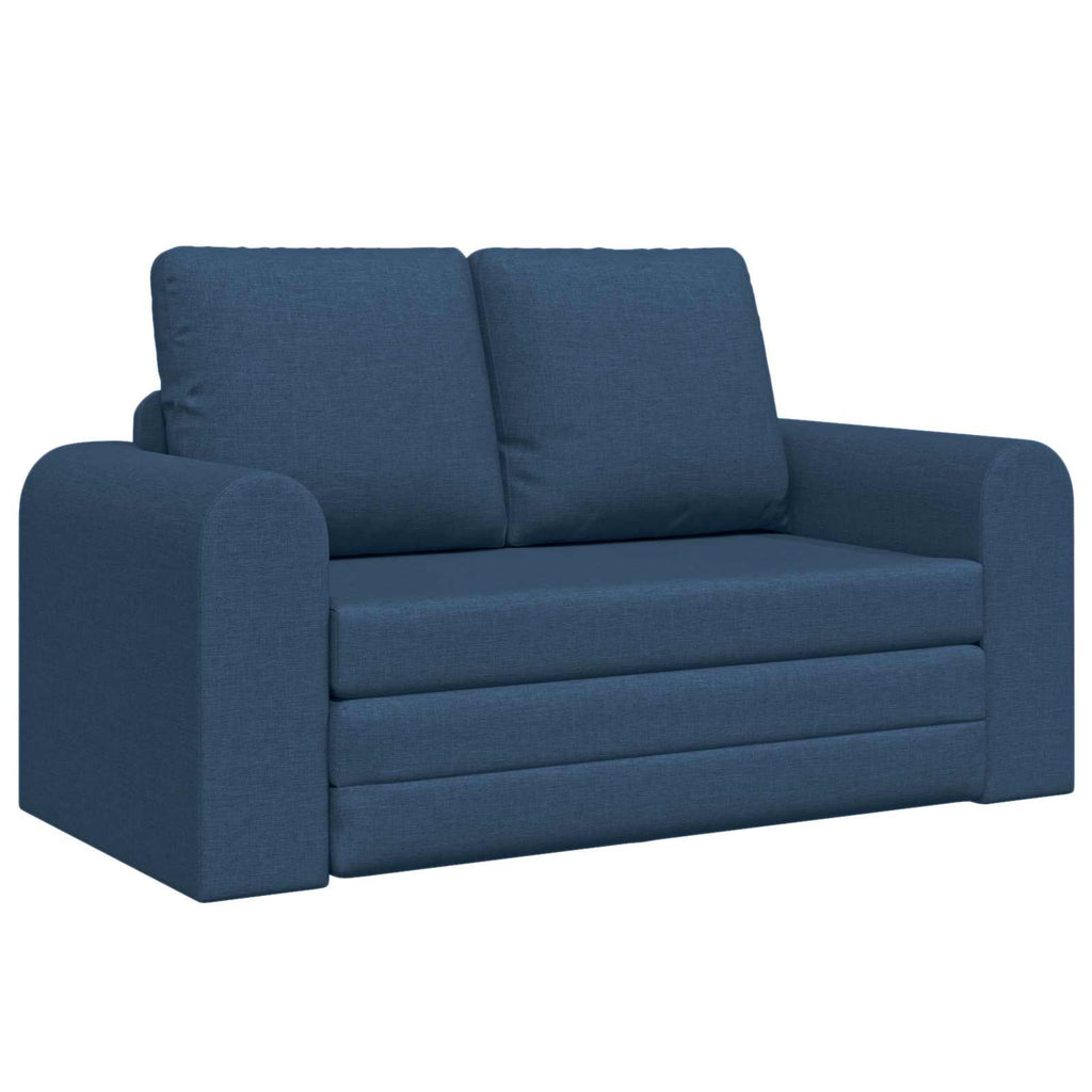 vidaXL Sofa Bed 60cm Niebieski tkanina