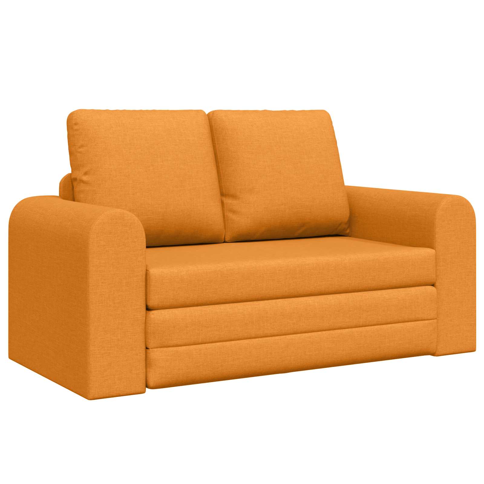 vidaXL Sofa Bed 60cm Ciemny Żółty tkanina