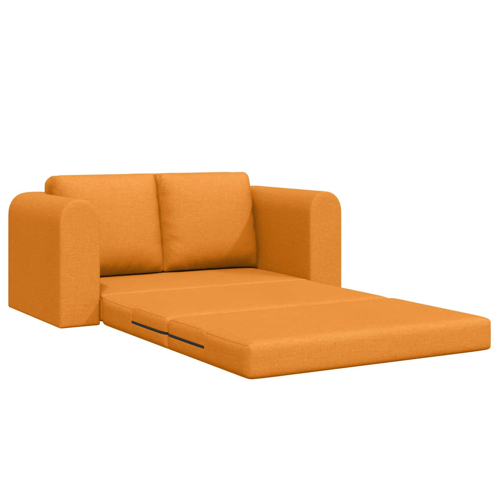 vidaXL Sofa Bed 60cm Ciemny Żółty tkanina