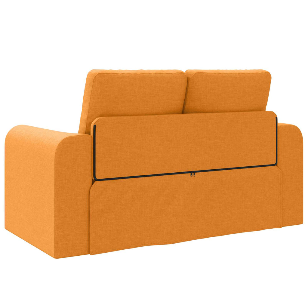 vidaXL Sofa Bed 60cm Ciemny Żółty tkanina
