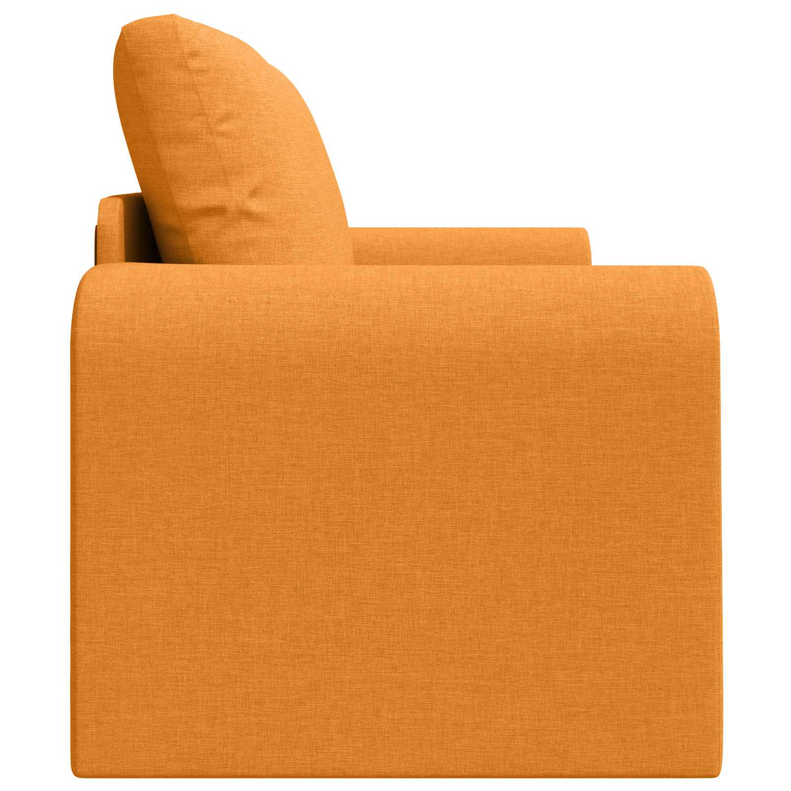 vidaXL Sofa Bed 60cm Ciemny Żółty tkanina