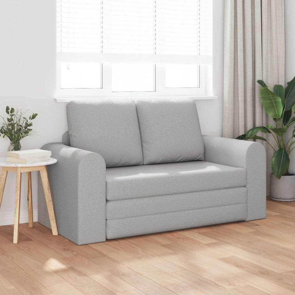 vidaXL Sofa Bed Szary chmur 148 x 71 x 83 cm tkanina