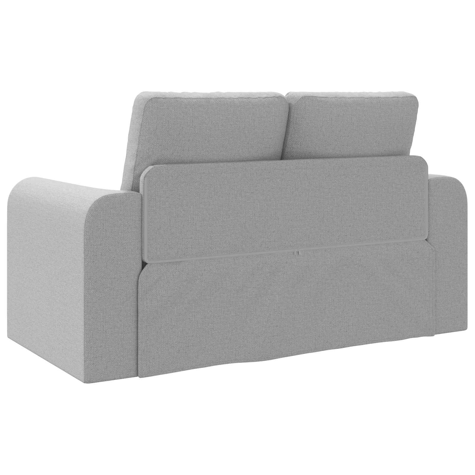 vidaXL Sofa Bed Szary chmur 148 x 71 x 83 cm tkanina