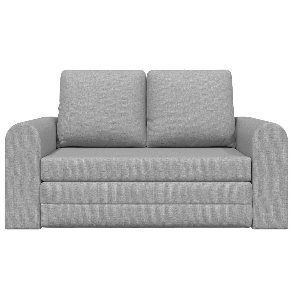 vidaXL Sofa Bed Szary chmur 148 x 71 x 83 cm tkanina