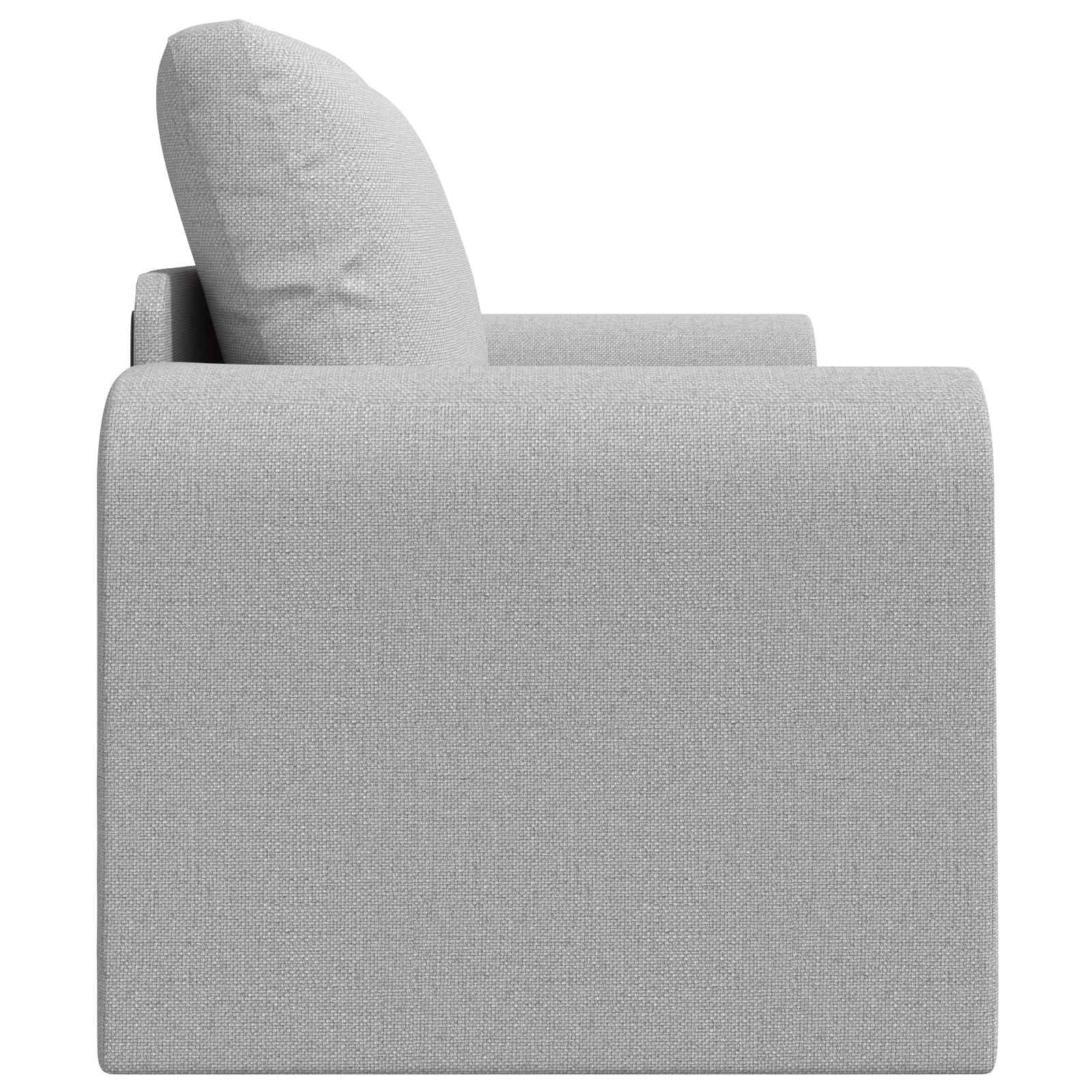 vidaXL Sofa Bed Szary chmur 148 x 71 x 83 cm tkanina