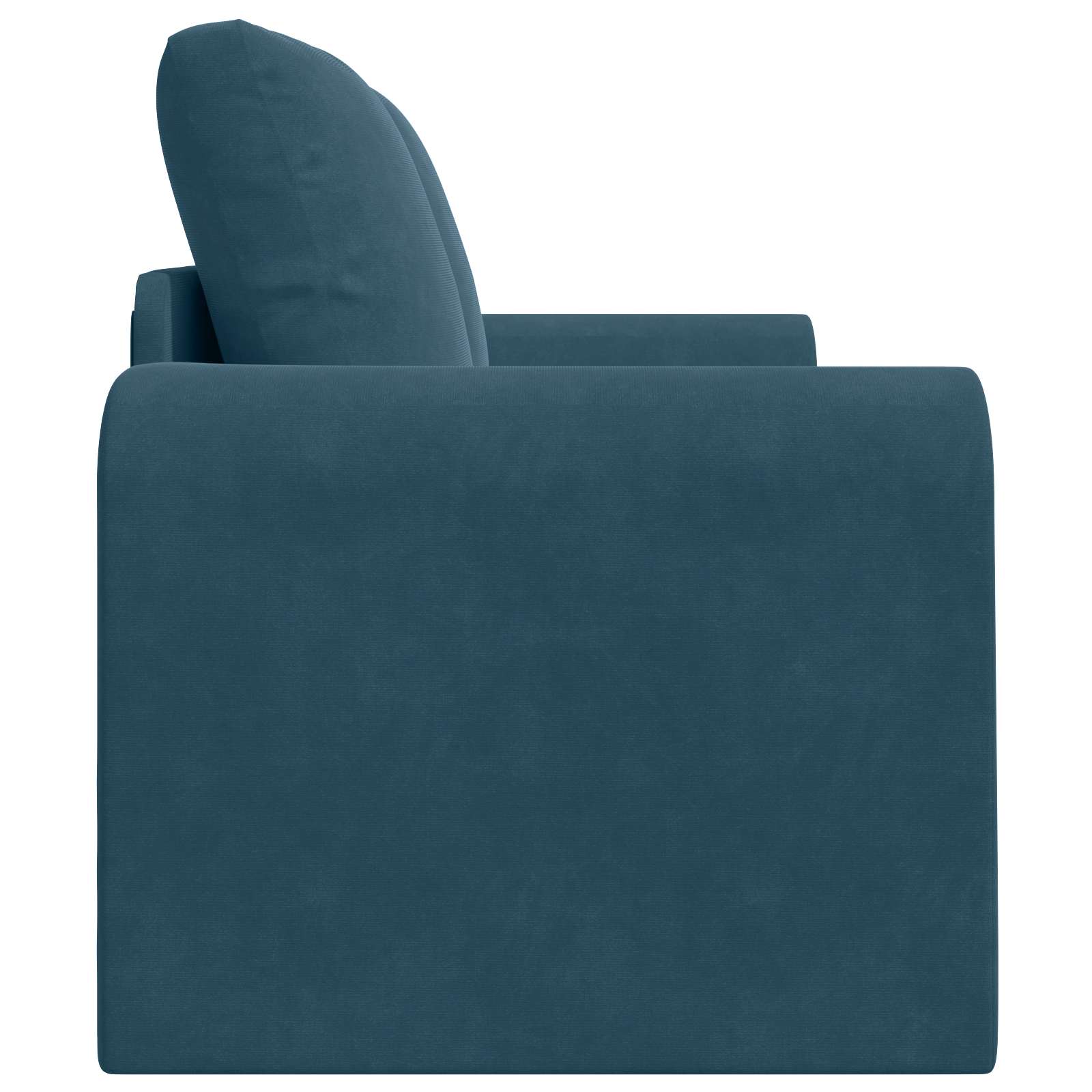 vidaXL Sofa Bed Niebieski 148 x 71 x 83 cm Aksamit