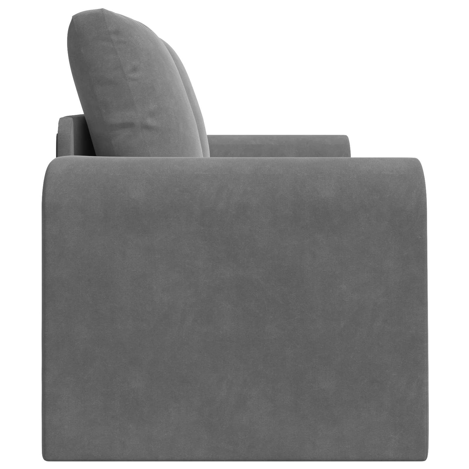 vidaXL Sofa Bed Ciemnoszary 148 x 71 x 83 cm Aksamit