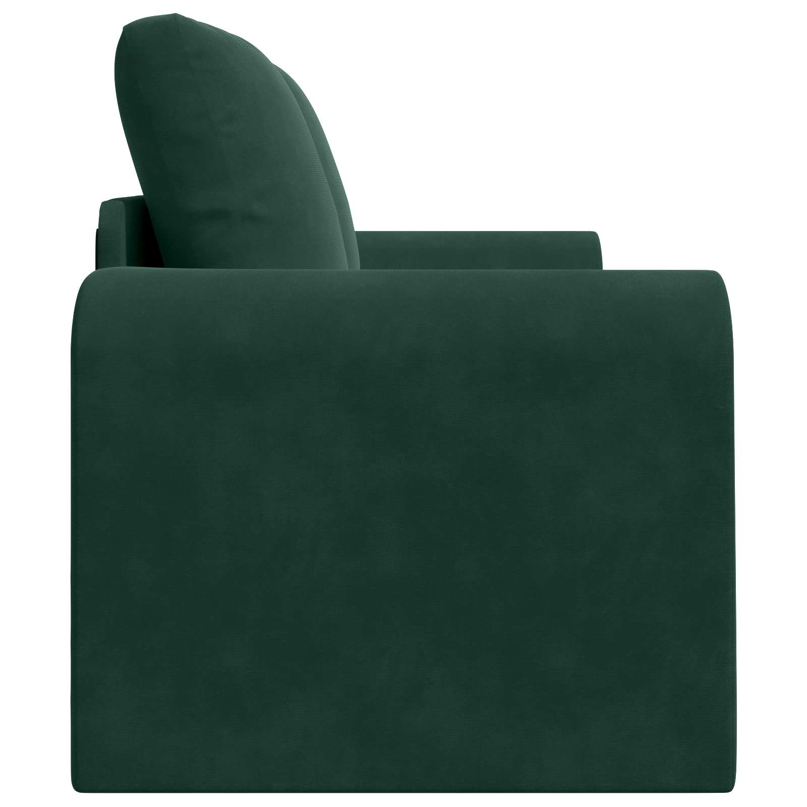 vidaXL Sofa Bed Ciemna zieleń 148 x 71 x 83 cm Aksamit
