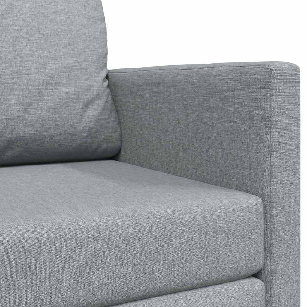 vidaXL Sofa Bed 110cm Jasnoszary tkanina