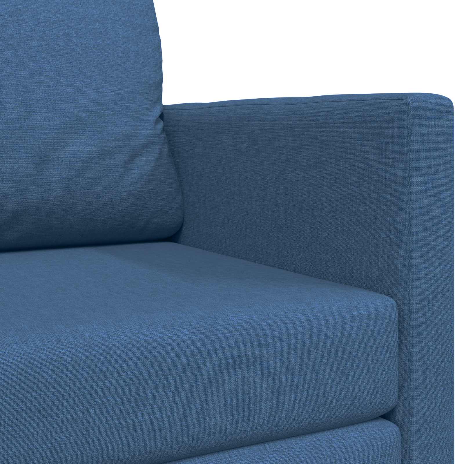 vidaXL Sofa Bed 110cm Niebieski tkanina