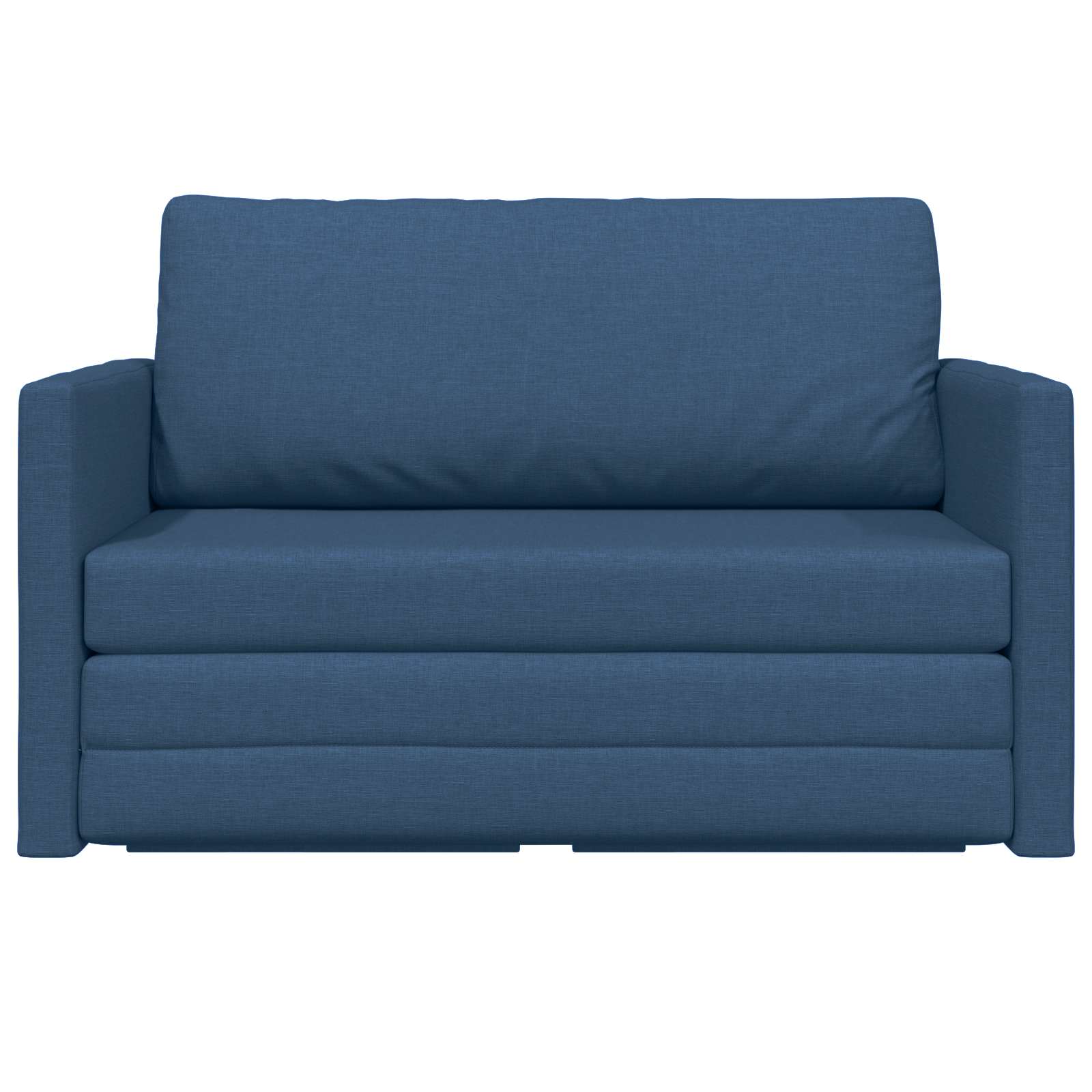 vidaXL Sofa Bed 110cm Niebieski tkanina