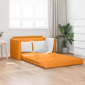 vidaXL Sofa Bed 110cm Ciemny Żółty tkanina