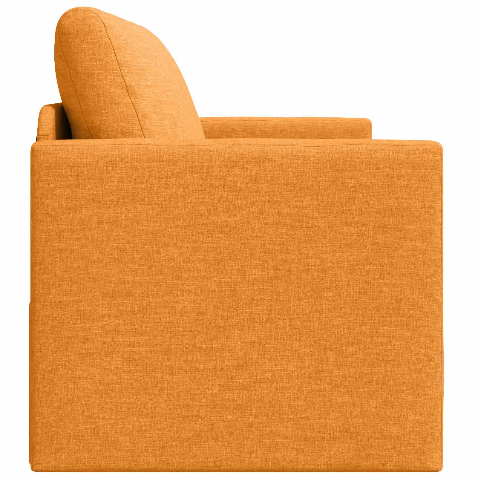 vidaXL Sofa Bed 110cm Ciemny Żółty tkanina