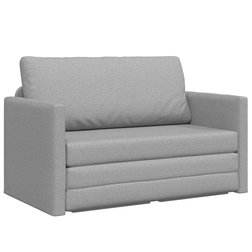 vidaXL Sofa Bed Szary chmur 124 x 71 x 78 cm tkanina