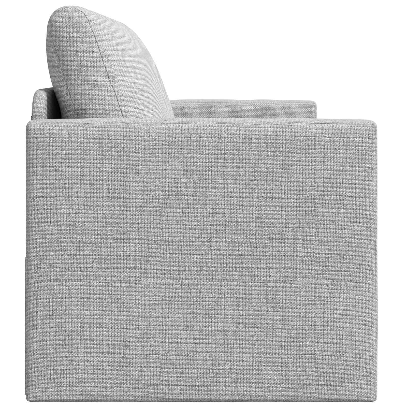 vidaXL Sofa Bed Szary chmur 124 x 71 x 78 cm tkanina