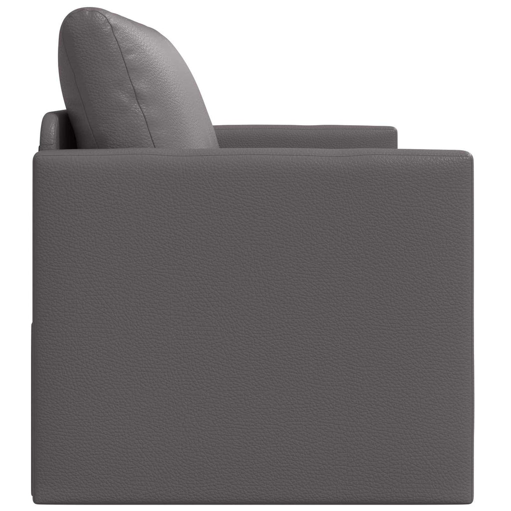 vidaXL Sofa Bed Szary 124 x 71 x 78 cm Sztuczna skóra
