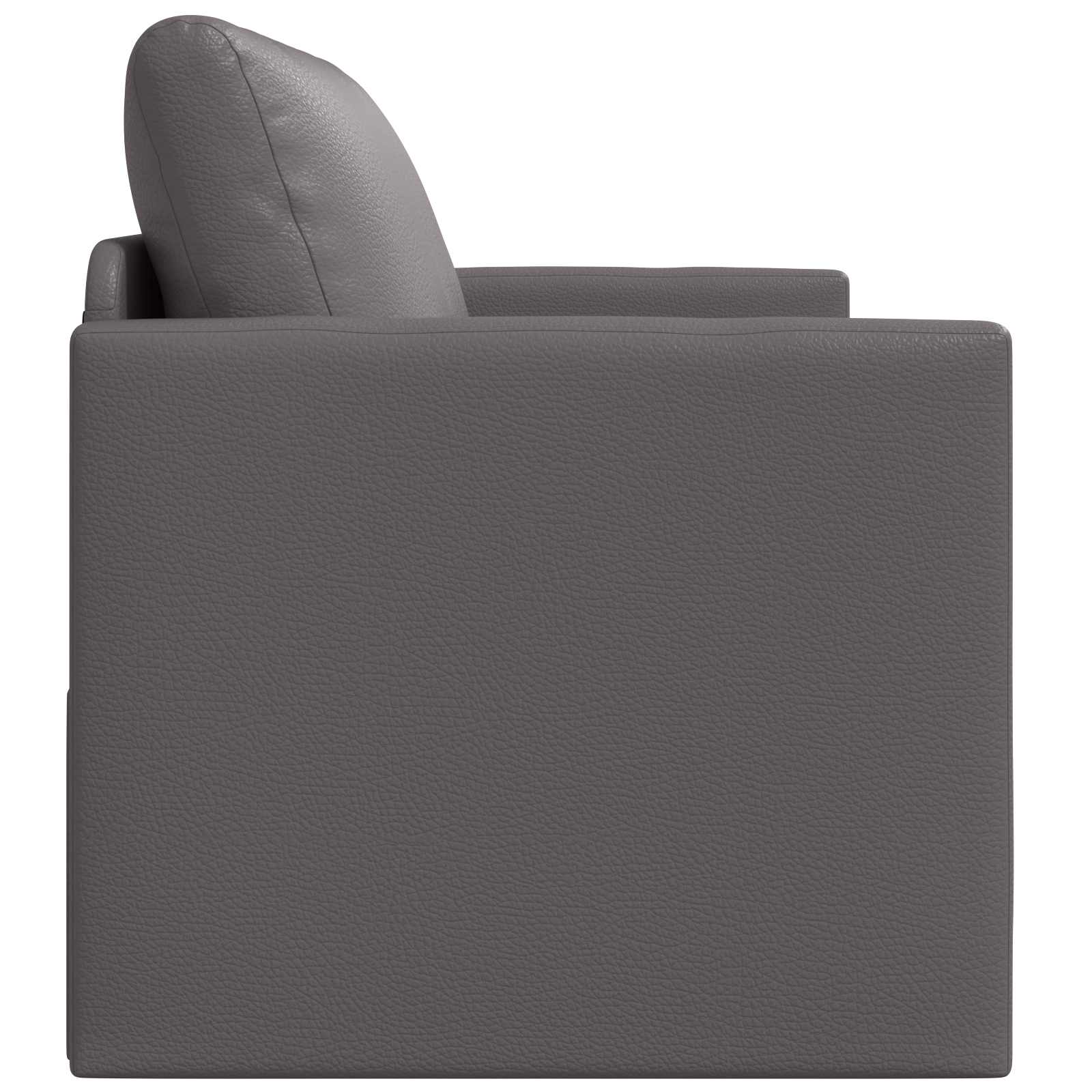 vidaXL Sofa Bed Szary 124 x 71 x 78 cm Sztuczna skóra