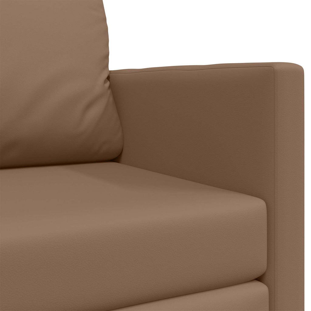 vidaXL Sofa Bed Cappuccino 124 x 71 x 78 cm Sztuczna skóra