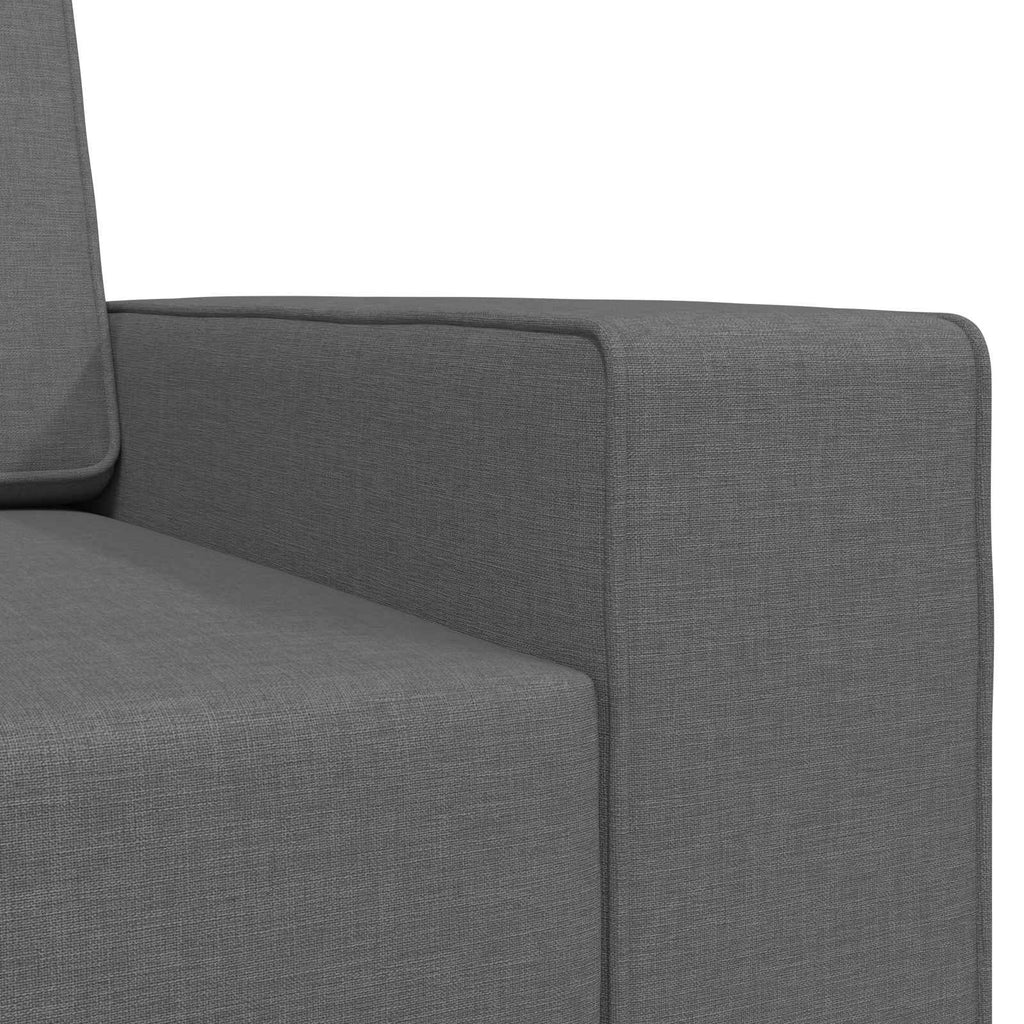 vidaXL Sofa Bed Ciemnoszary 245 x 78 x 77 cm tkanina