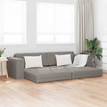 vidaXL Sofa Bed Ciemnoszary 245 x 78 x 77 cm tkanina