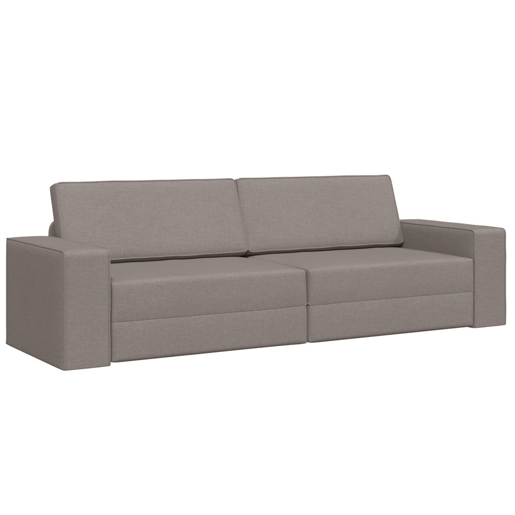 vidaXL Sofa Bed Ciemnoszary 245 x 78 x 77 cm tkanina