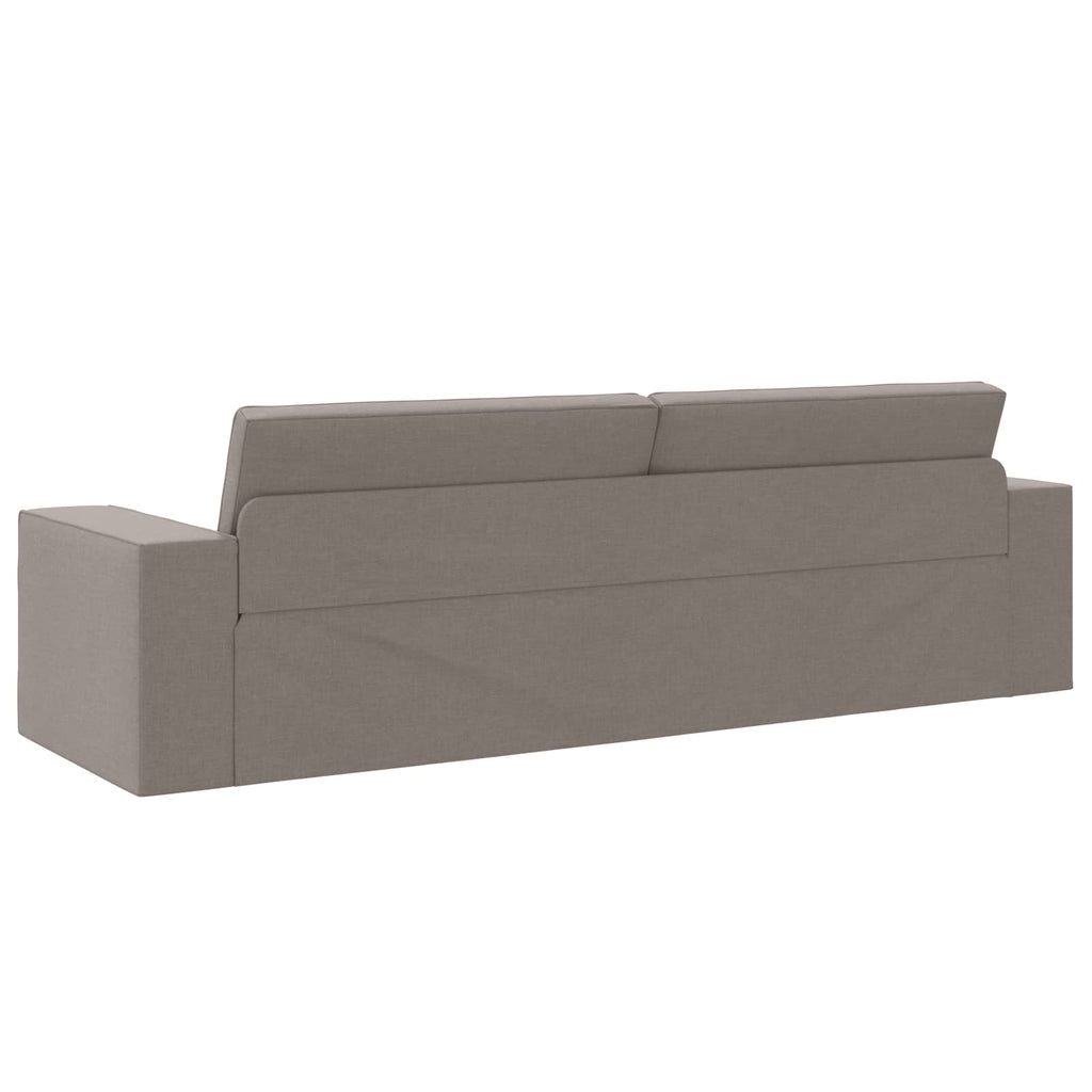 vidaXL Sofa Bed Ciemnoszary 245 x 78 x 77 cm tkanina