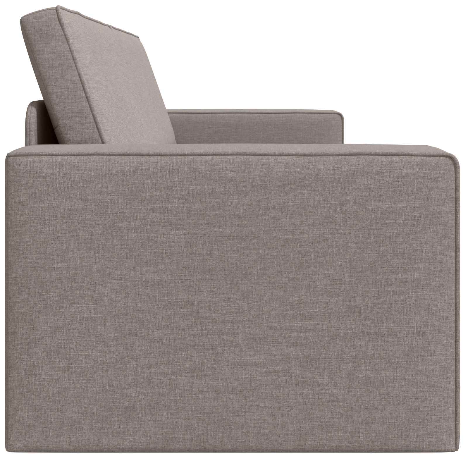 vidaXL Sofa Bed Ciemnoszary 245 x 78 x 77 cm tkanina