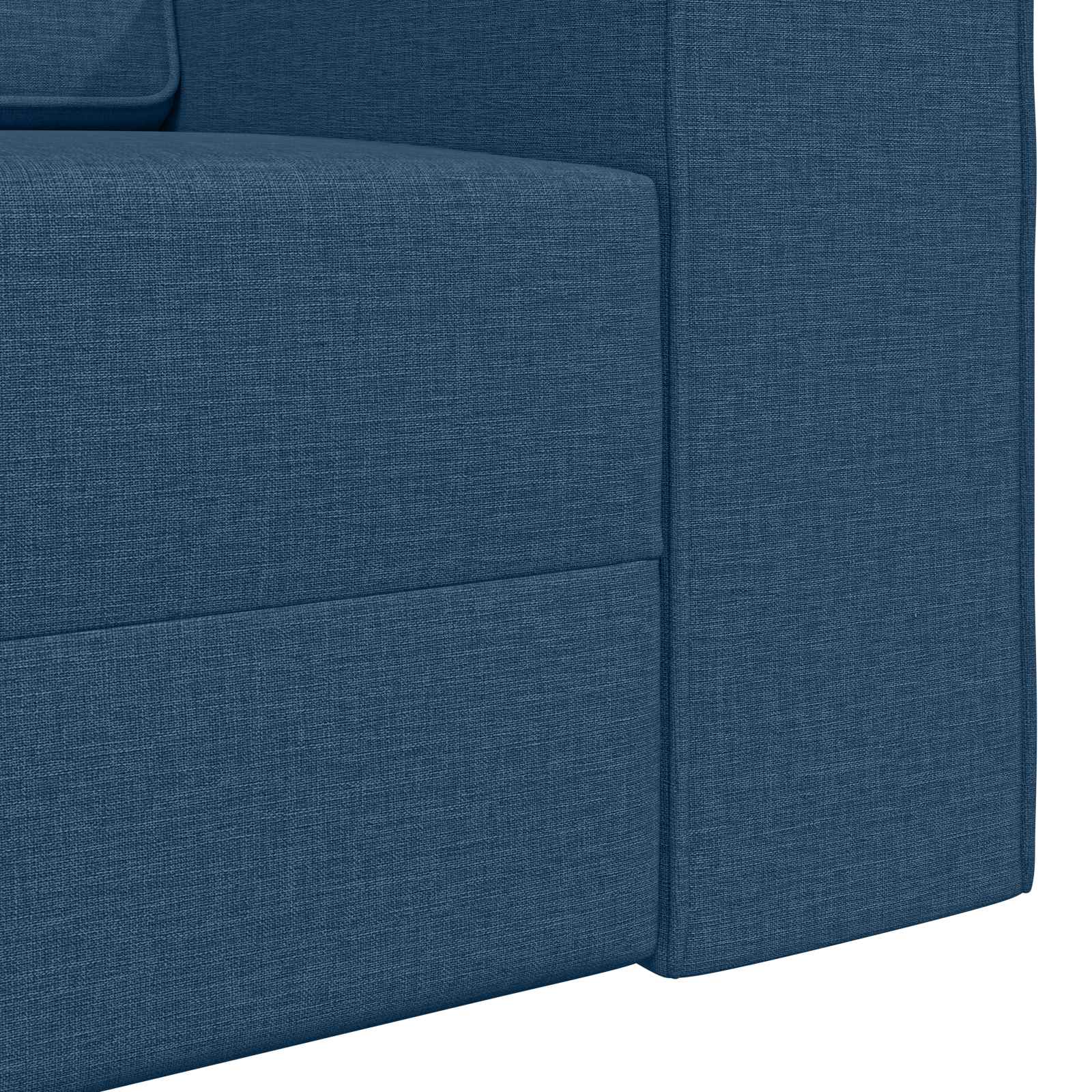 vidaXL Sofa Bed Granatowy 245 x 78 x 77 cm tkanina