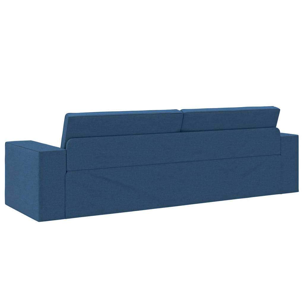 vidaXL Sofa Bed Granatowy 245 x 78 x 77 cm tkanina