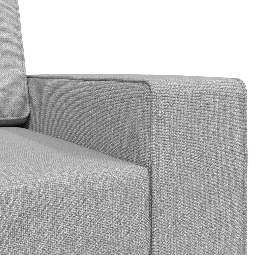 vidaXL Sofa Bed Szary chmur 245 x 78 x 77 cm tkanina