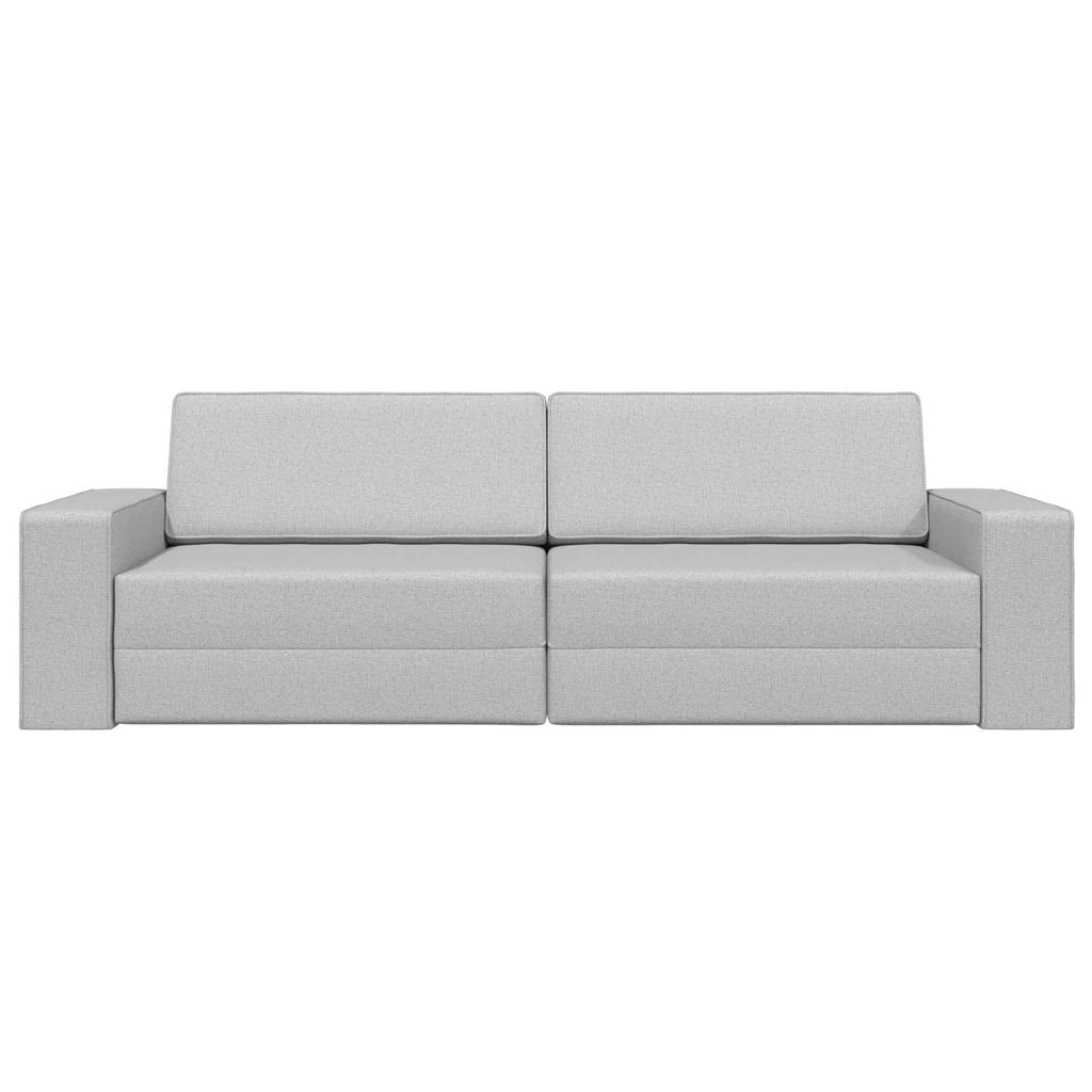 vidaXL Sofa Bed Szary chmur 245 x 78 x 77 cm tkanina