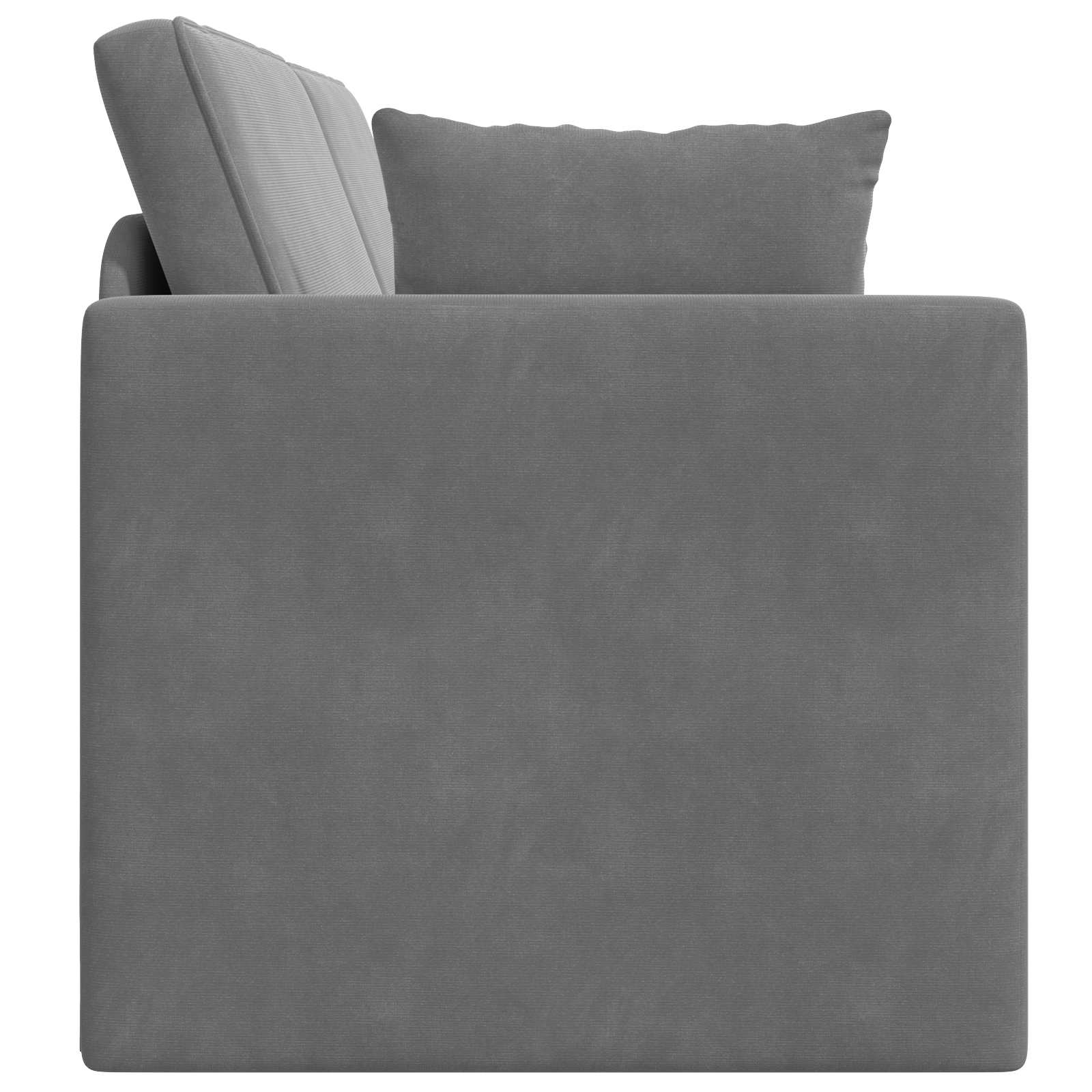 vidaXL Sofa podłogowa z funkcją spania Ciemnoszary 213 x 70 x 77 cm