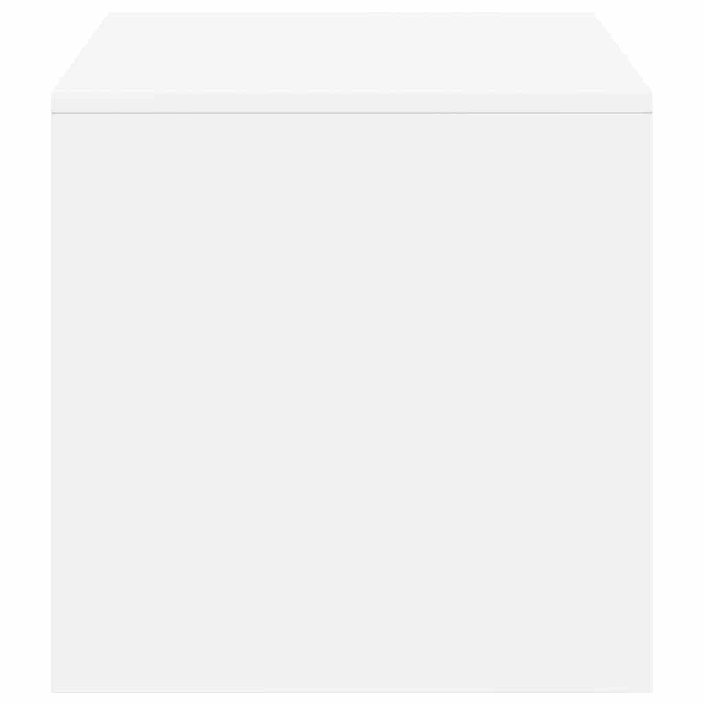 vidaXL Szafka pod TV, biała, 100 x 40 x 40 cm, płyta wiórowa