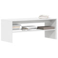 vidaXL Szafka pod TV, biała, 100 x 40 x 40 cm, płyta wiórowa