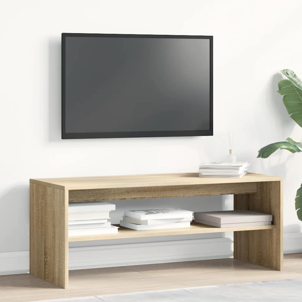 vidaXL Szafka pod TV, dąb sonoma, 100 x 40 x 40 cm, płyta wiórowa
