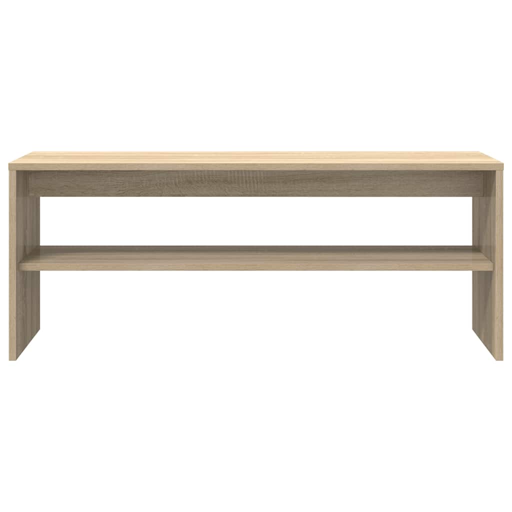 vidaXL Szafka pod TV, dąb sonoma, 100 x 40 x 40 cm, płyta wiórowa