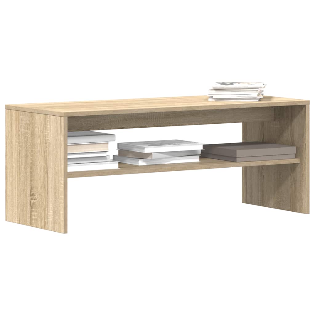 vidaXL Szafka pod TV, dąb sonoma, 100 x 40 x 40 cm, płyta wiórowa