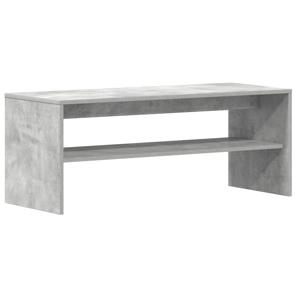 vidaXL Szafka pod TV, betonowy szary, 100 x 40 x 40 cm, płyta wiórowa