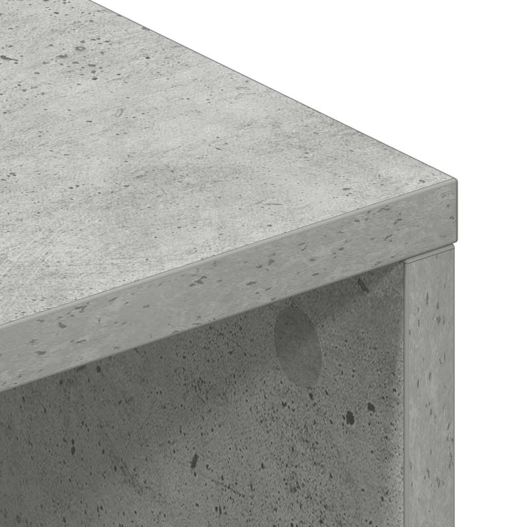 vidaXL Szafka pod TV, betonowy szary, 100 x 40 x 40 cm, płyta wiórowa