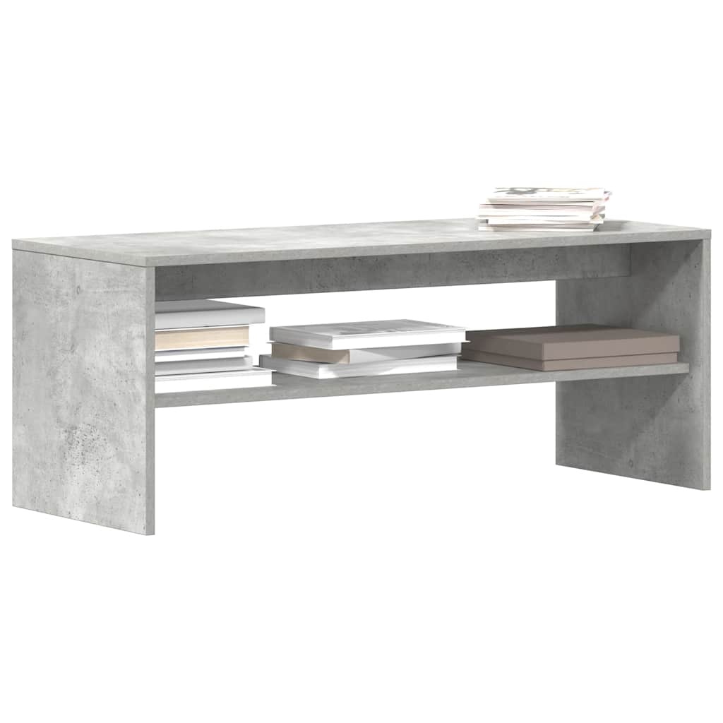 vidaXL Szafka pod TV, betonowy szary, 100 x 40 x 40 cm, płyta wiórowa