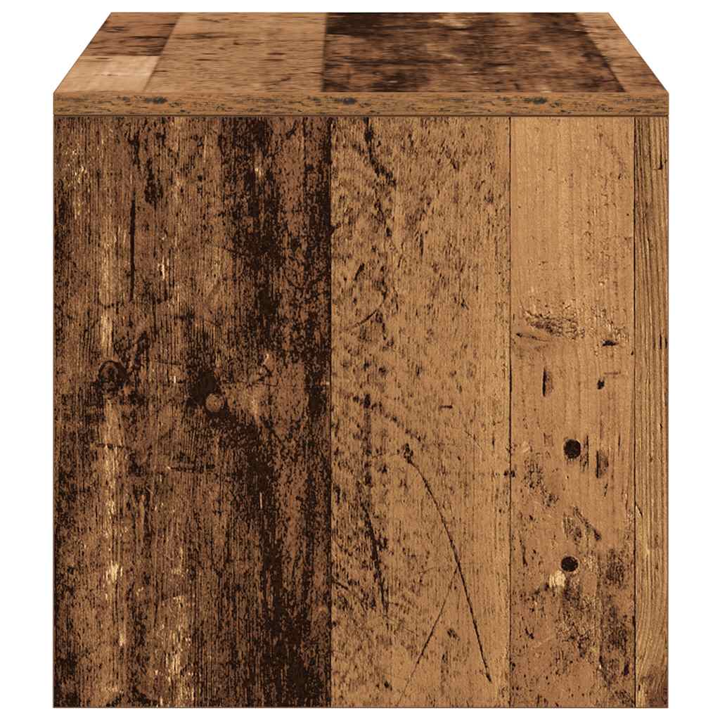 vidaXL Szafka pod telewizor, stare drewno, 100x40x40 cm