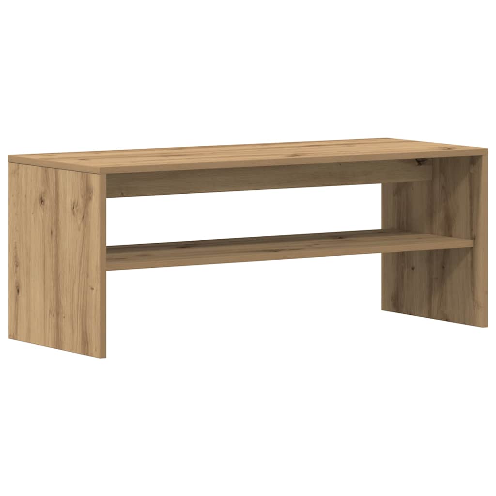 vidaXL Szafka TV, dąb artisan, 100x40x40 cm, materiał drewnopochodny