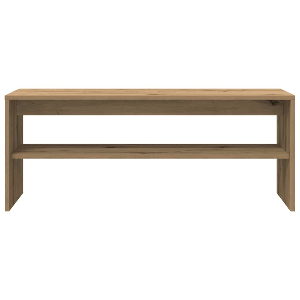 vidaXL Szafka TV, dąb artisan, 100x40x40 cm, materiał drewnopochodny