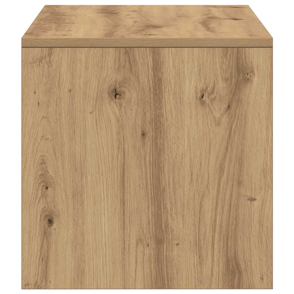 vidaXL Szafka TV, dąb artisan, 100x40x40 cm, materiał drewnopochodny