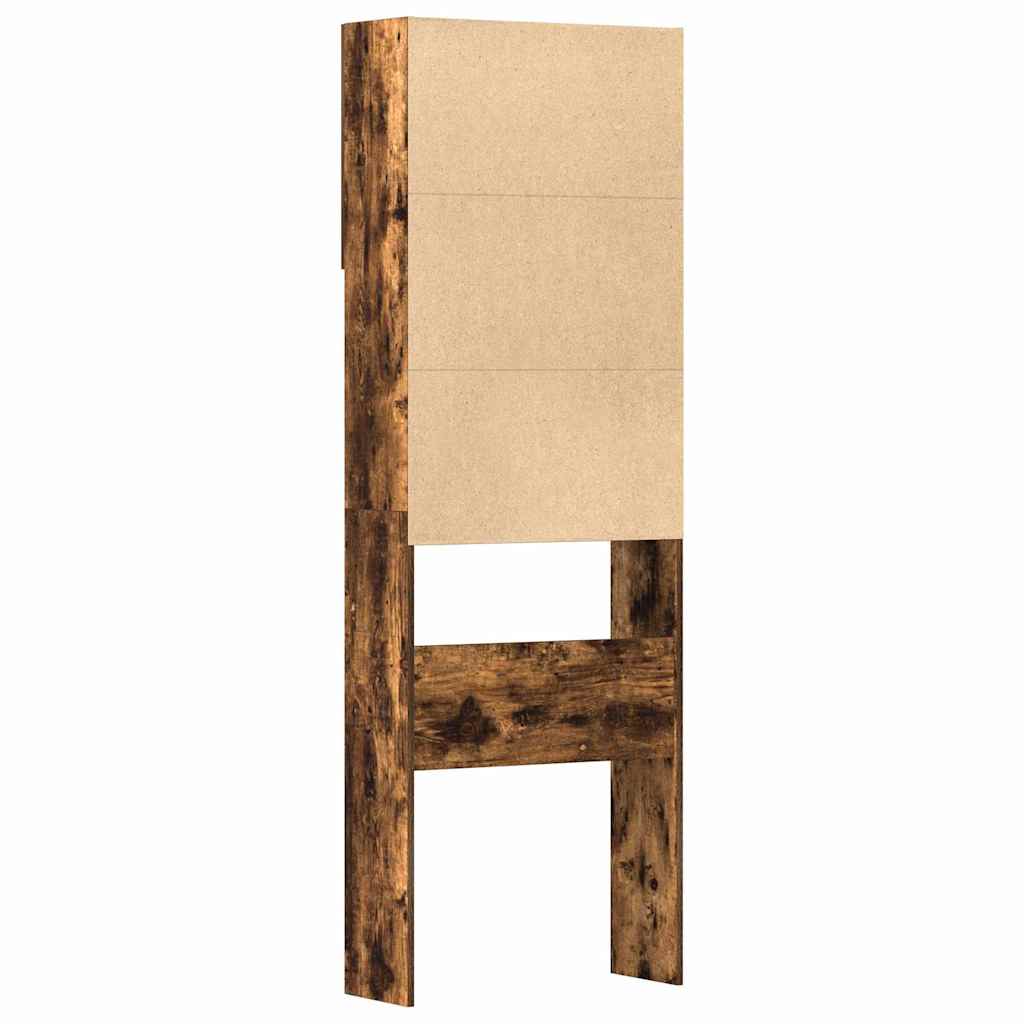 vidaXL Szafka pod pralkę dąb wędzony 64x24x190 cm Drewno klejone