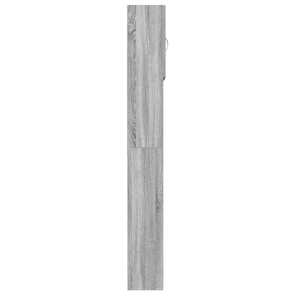vidaXL Szafka pod pralkę Sonoma Szara 64x24x190 cm Drewno klejone