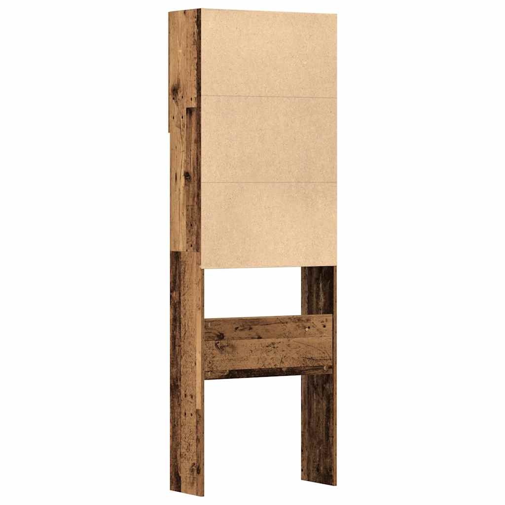 vidaXL Szafka pod pralkę Stare drewno 64x24x190 cm Drewno klejone