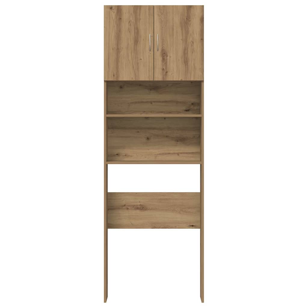 vidaXL Szafka pod pralkę Artisan Oak 64x24x190 cm Drewno klejone