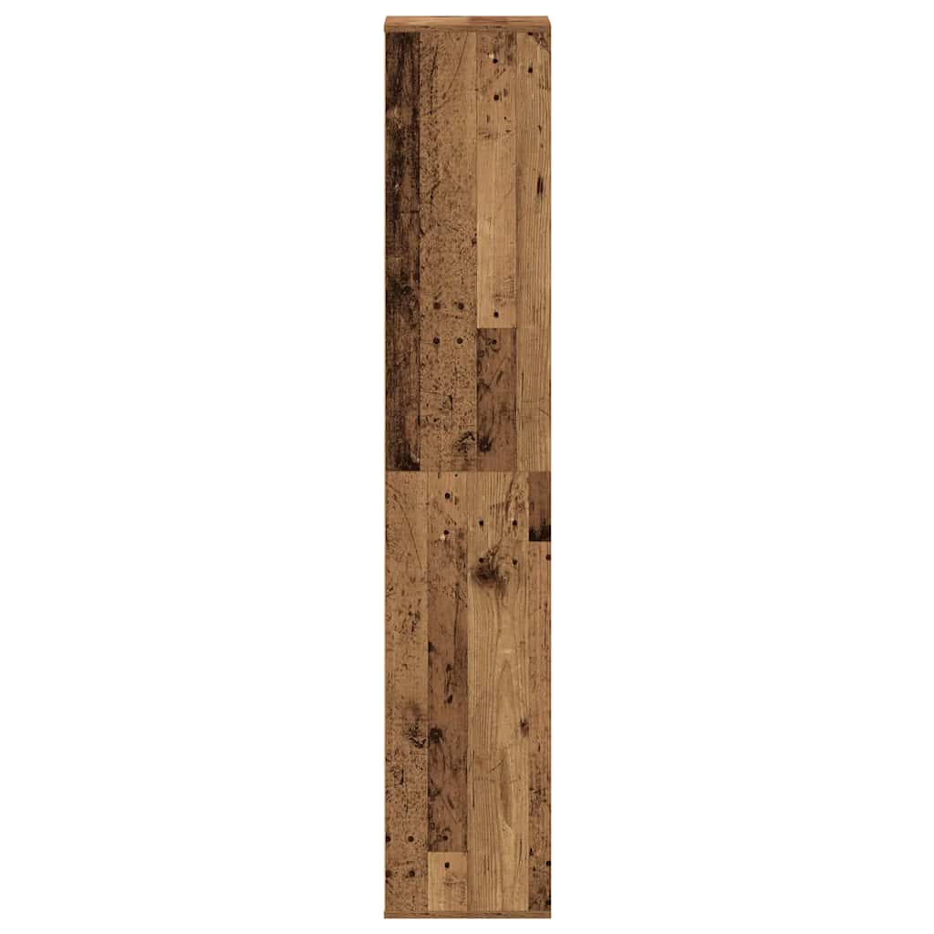 vidaXL Szafka na buty Stare drewno 54x34x183 cm Drewno klejone