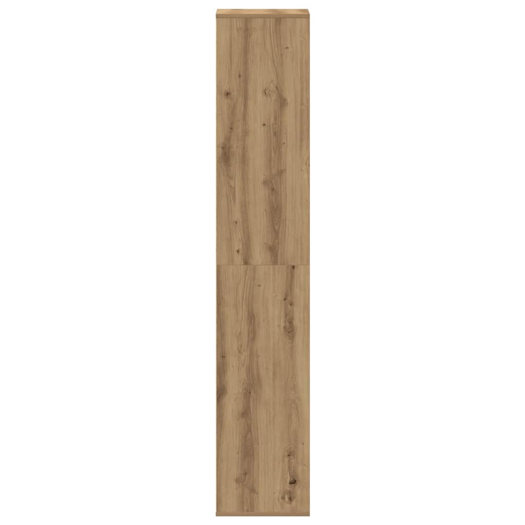 vidaXL Szafka na buty Artisan Oak 54x34x183 cm Drewno klejone